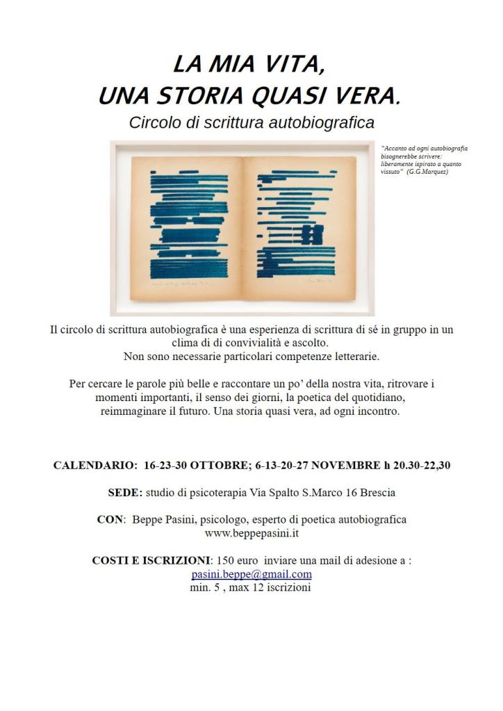 Circolo di scrittura autobiografica